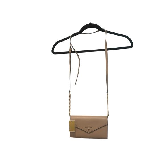 MICHAEL Michael Kors Soft Pink Jet Set Charm Envelope Phone Crossbody NWT - Picture 7 of 13